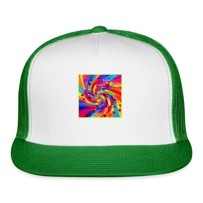 Colorful Fruit Vortex
