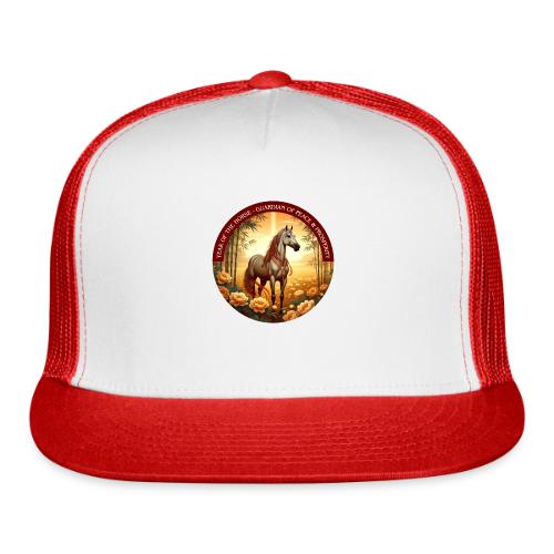Year of the Horse Guardian T Shirt, Lunar New Year - Trucker Hat