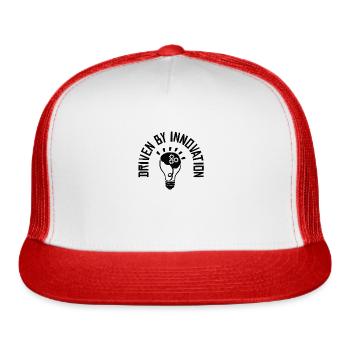 Innovators Success Inspired Entrepreneurs - Trucker Hat - white/red - Front