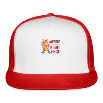 Soap Making Saponification Soaping Soap Maker - Trucker Hat - white/red - Front