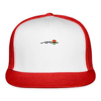 Chess Chessboard Chess Moves Checkmate Chess - Trucker Hat - white/red - Front