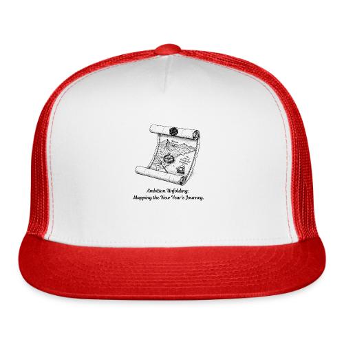 Unfolding Map of Ambition T-Shirt - Trucker Hat