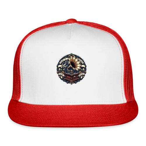 Ornate Phonograph T-Shirt - Trucker Hat