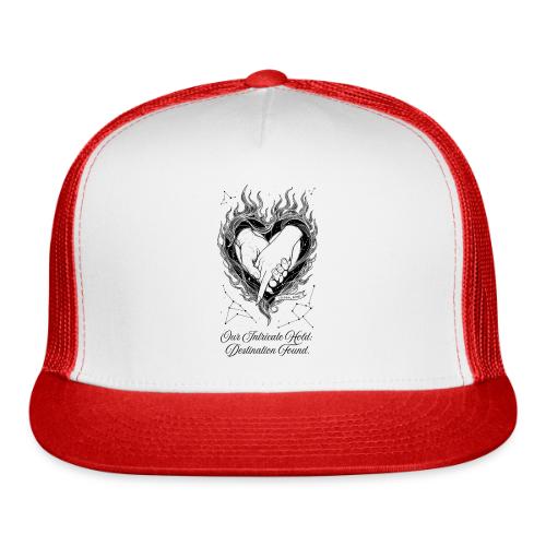 Intricate Hold T-Shirt, Mug, & Leggings - Trucker Hat