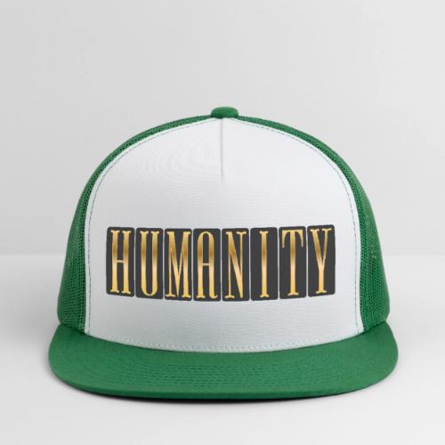 Golden Humanity Statement - Trucker Hat