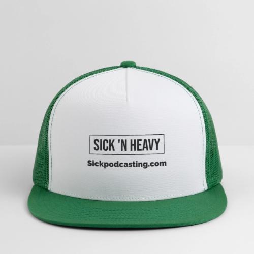 Sick N Heavy logos black - Trucker Hat