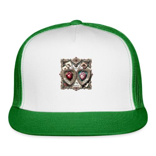 Keeper of My Deepest Love Victorian Locket T-Shirt - Trucker Hat