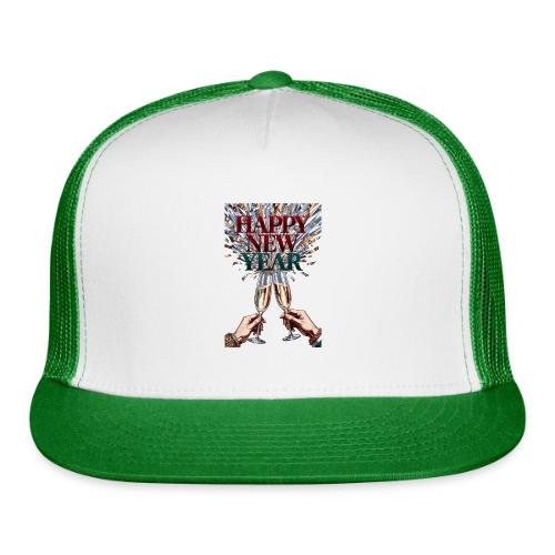 Toasting Hands T-Shirt Confetti Shower Premium - Trucker Hat