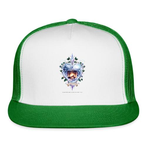 Imbolc Candle Veil T-Shirt | Veiled Rebirth - Trucker Hat