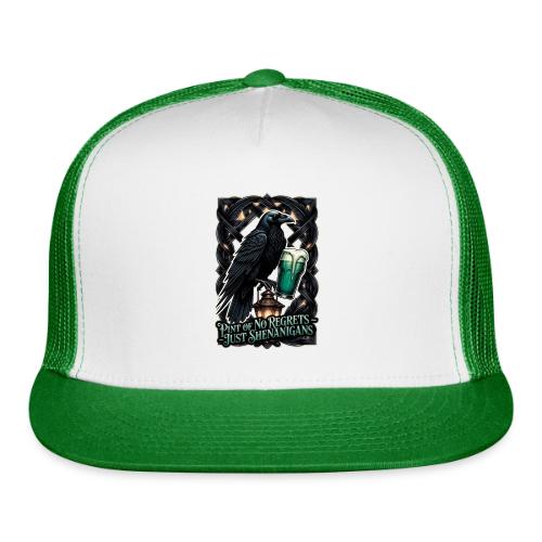 Sarcastic Raven Shenanigans Tee - Trucker Hat