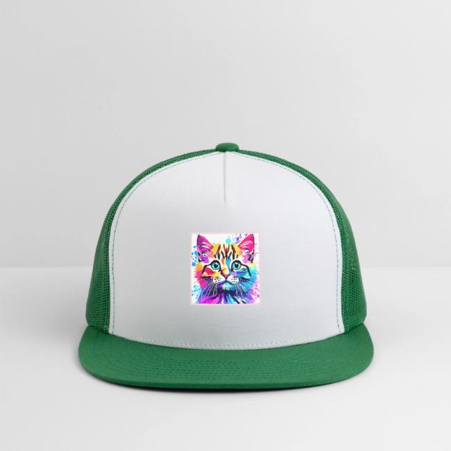Vivid Kitty Vibes Design