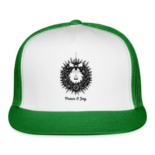 Peace & Joy T-Shirt | Minimalist Elegant Christmas - Trucker Hat