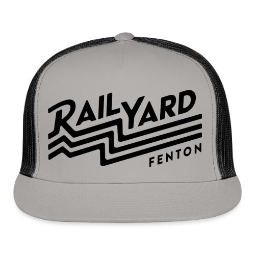 Black Railyard Logo - Trucker Hat