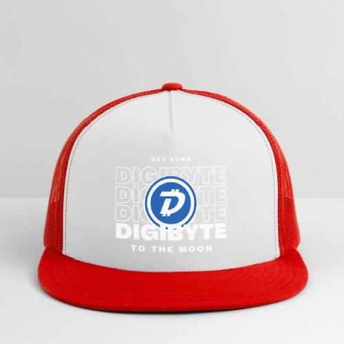 Digibyte. More secure, faster, forward thinking - Trucker Hat