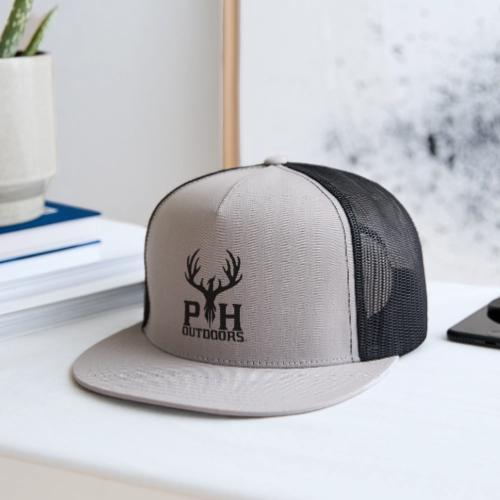 PH Outdoors® Black Logo - Trucker Hat