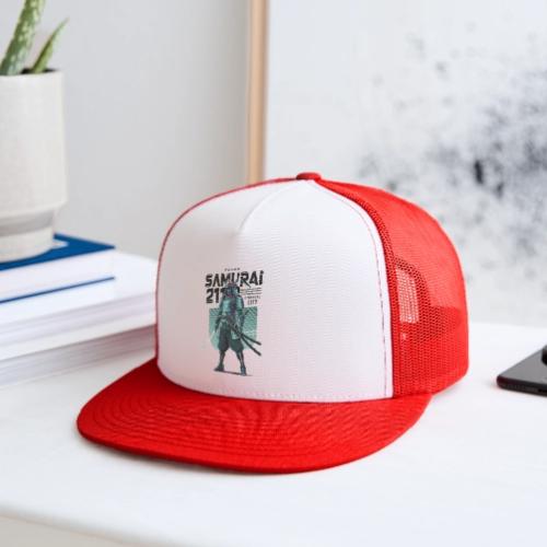 Cyber Samurai 2110: Glowing Katana Warrior - Trucker Hat