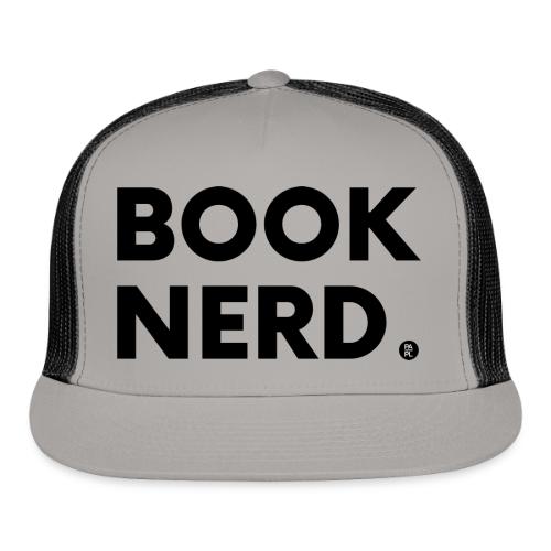 Book Nerd in Black - Trucker Hat