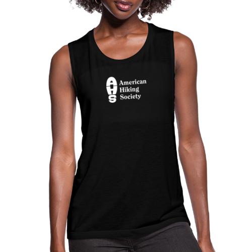 American Hiking Society Logo - Women's Flowy Muscle Tank by Bella