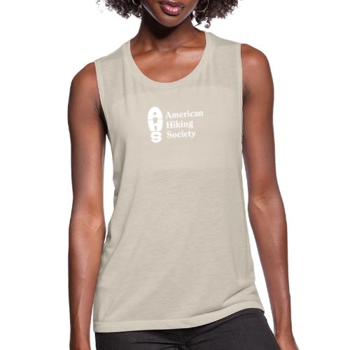 American Hiking Society Logo - Women's Flowy Muscle Tank by Bella