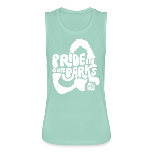 Pride in Our Parks Arches - Women's Flowy Muscle Tank by Bella