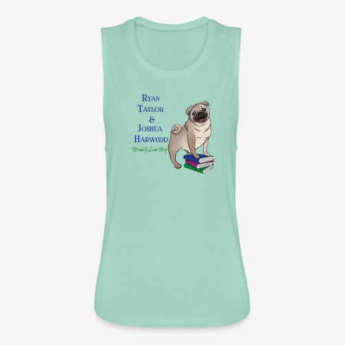 Books to Love By Author Logo - Women's Flowy Muscle Tank by Bella