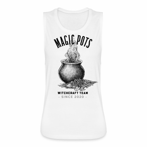 Magic Pots Witchcraft Team Since 2020 - Women's Flowy Muscle Tank by Bella