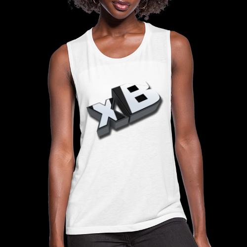 xB Logo - Women's Flowy Muscle Tank by Bella