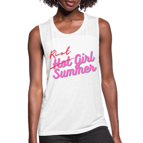 Riot Girl Summer - Women's Flowy Muscle Tank by Bella