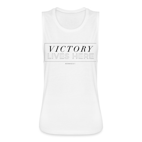 victory shirt 2019 - Women's Flowy Muscle Tank by Bella
