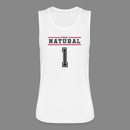 Team Natural 1 - Women's Flowy Muscle Tank by Bella