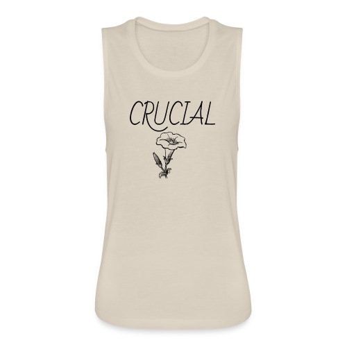 Crucial Abstract Design - Women's Flowy Muscle Tank by Bella