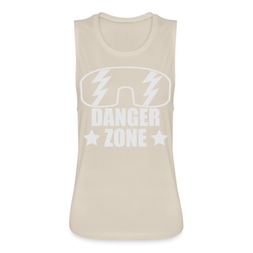 dangerzone_forblack - Women's Flowy Muscle Tank by Bella