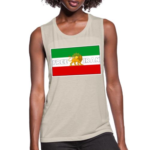Free Iran For Ever - Women's Flowy Muscle Tank by Bella