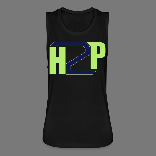 H2P - Hail to PITT! - Women's Flowy Muscle Tank by Bella