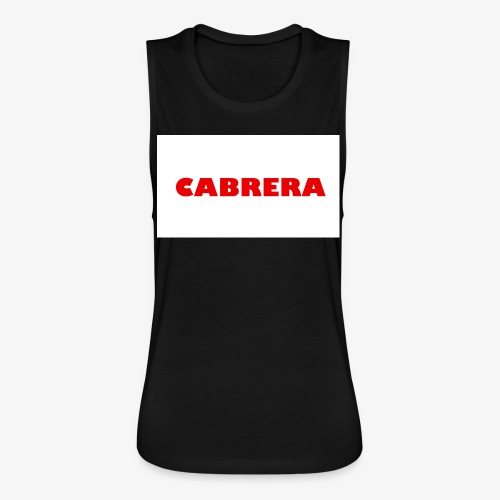 Cabrera shirt - Women's Flowy Muscle Tank by Bella