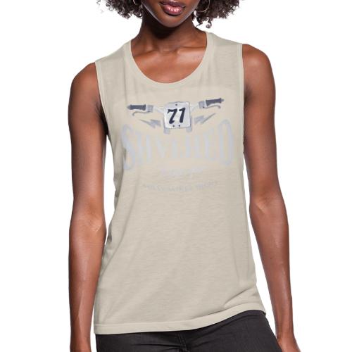 SHVLHED Motorcycle - Milwaukee Iron - Women's Flowy Muscle Tank by Bella