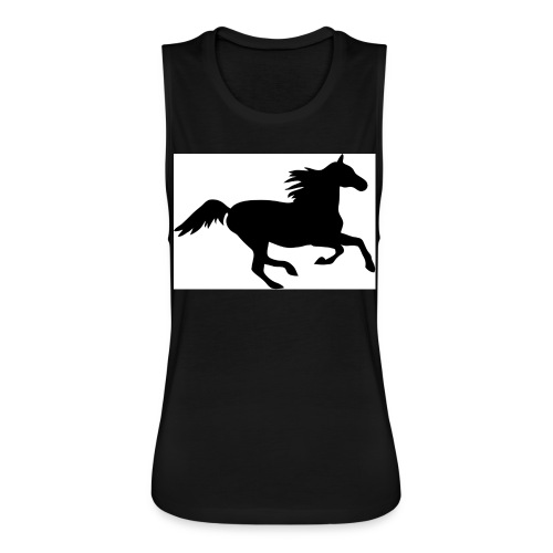 horse lover - Phone case SALE! HALF PRICE!! - Women's Flowy Muscle Tank by Bella