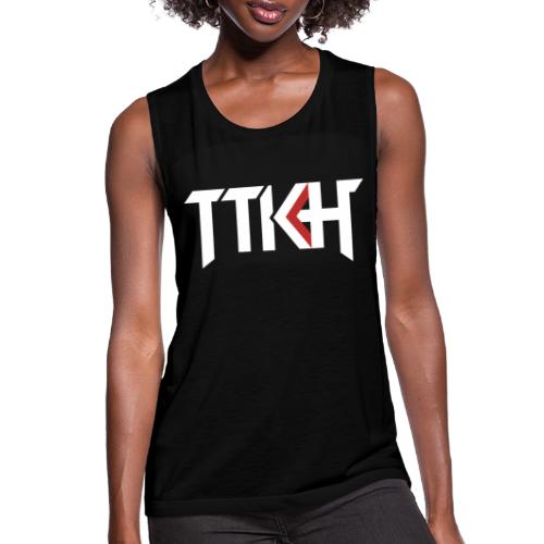 TTKH Logo - Women's Flowy Muscle Tank by Bella