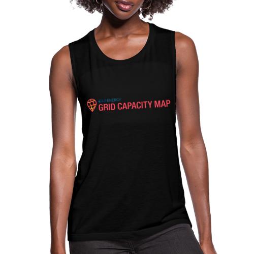 Grid Capacity Map - Women's Flowy Muscle Tank by Bella