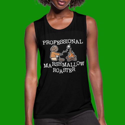 Professional Marshmallow roaster - Women's Flowy Muscle Tank by Bella