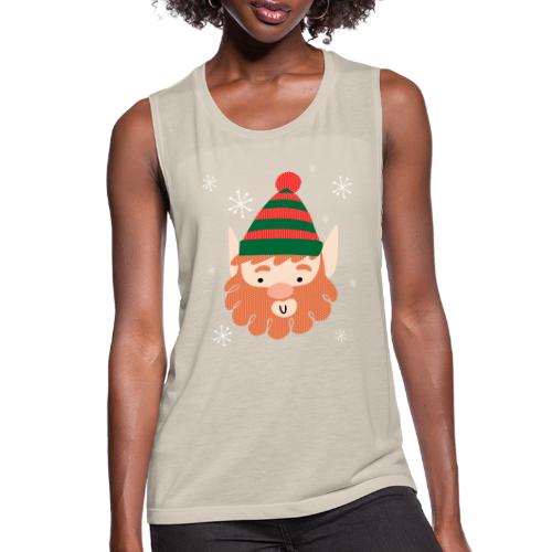 Cool Santas Elf - Women's Flowy Muscle Tank by Bella