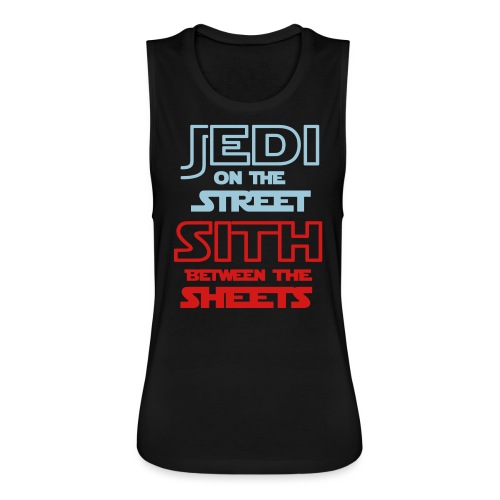 Jedi Sith Awesome Shirt - Women's Flowy Muscle Tank by Bella