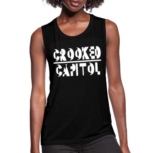 Crooked Capitol 2 - Women's Flowy Muscle Tank by Bella