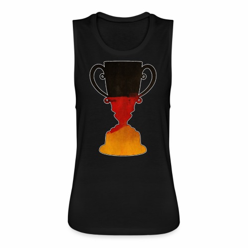 Germany trophy cup gift ideas - Women's Flowy Muscle Tank by Bella