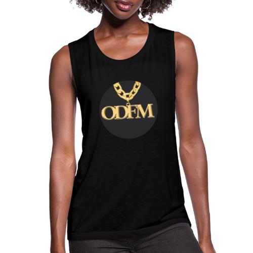 ODFM Podcast™ gold chain from One DJ From Murder - Women's Flowy Muscle Tank by Bella