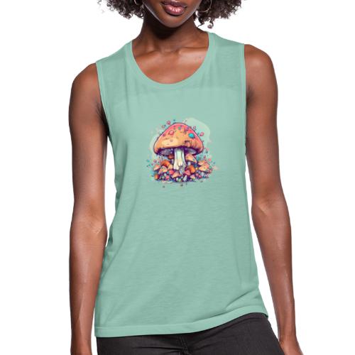 The Fungus Family Fun Hour - Women's Flowy Muscle Tank by Bella