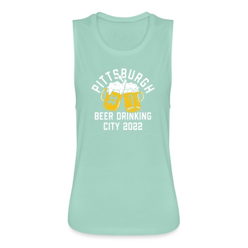 Pittsburgh Beer Drinkers 2022 - Women's Flowy Muscle Tank by Bella