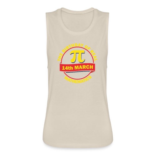 The Birthday of Real Mathematics - Women's Flowy Muscle Tank by Bella