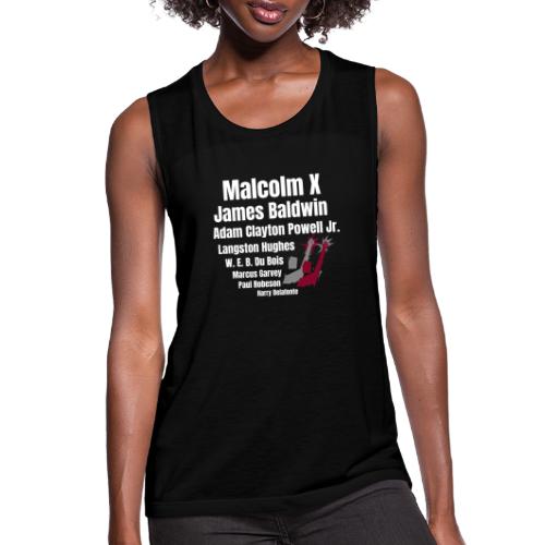 Harlem Men of Accomplishment - Women's Flowy Muscle Tank by Bella