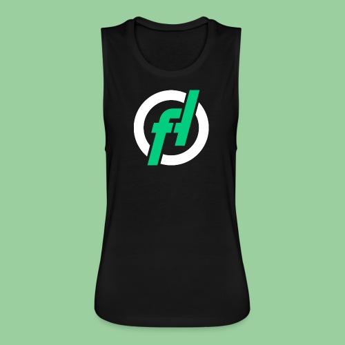 Fallout-Hosting Official Icon - Women's Flowy Muscle Tank by Bella